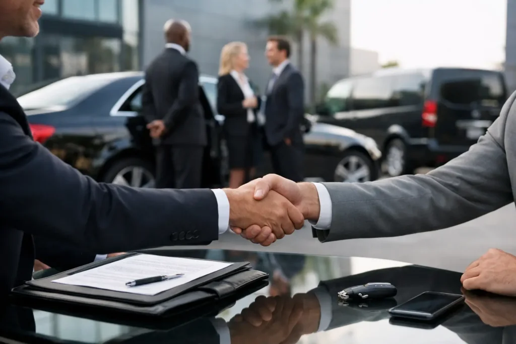 Como contratar frota executiva corporativa